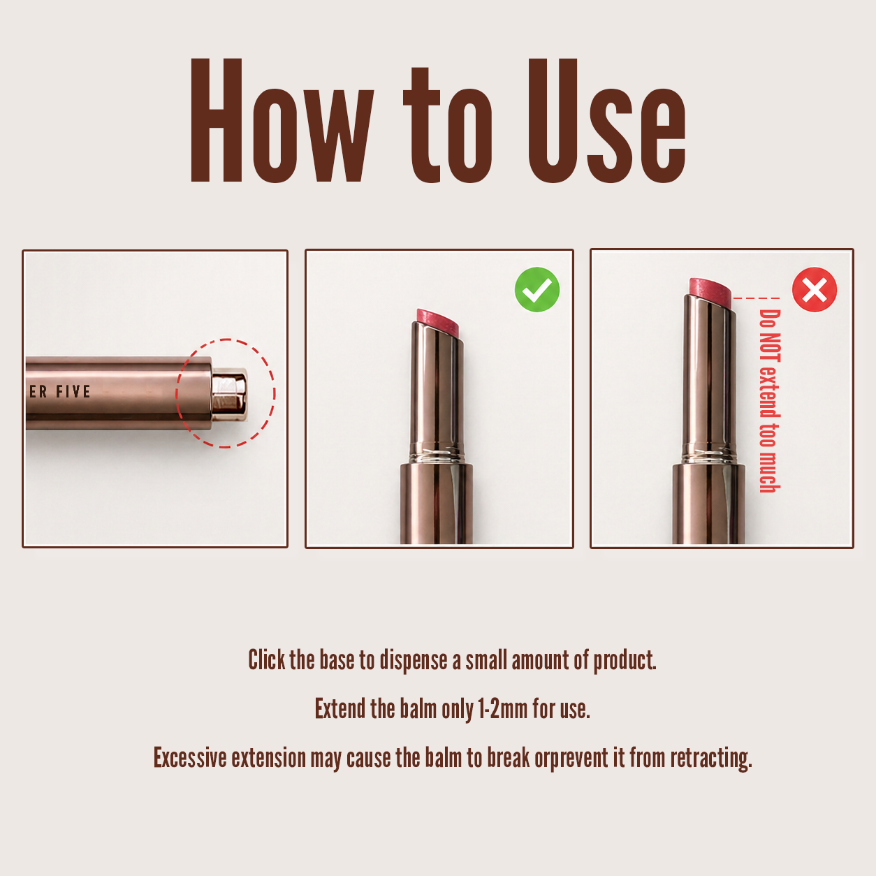 AFTERFIVE LIP STICK