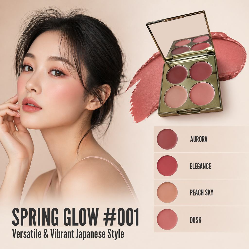 AFTERFIVE FOUR COLOR BLUSH TRAY