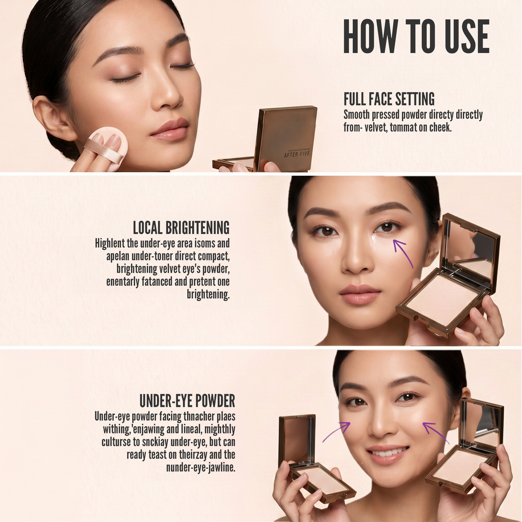 AFTERFIVE VELVET PRESSED POWDER