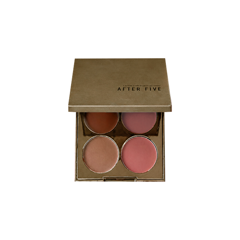 AFTERFIVE FOUR COLOR BLUSH TRAY